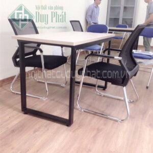 Bàn làm việc chân sắt CHỮ U sơn tĩnh điện (BCSU-06)