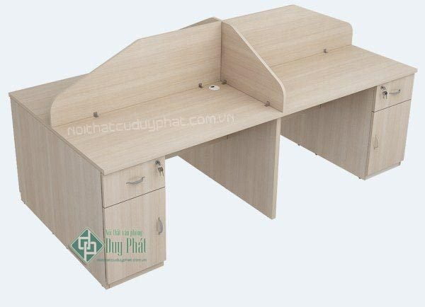 Module bàn nhân viên văn phòng 4 chỗ ngồi (BMD-02)