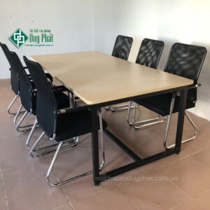 Bàn họp văn phòng giá rẻ kích thước 1mx2m (BHCS-01)