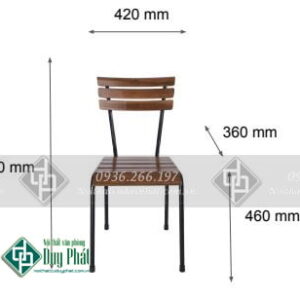 Ghế cafe ngoài trời (GCF-03)
