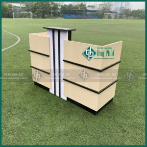Quầy lễ tân gỗ công nghiệp (QLT-01) Quầy lễ tân gỗ công nghiệp (QLT-01)