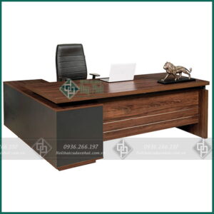 Bàn giám đốc chữ L kích thước 1m2x1m8 mặt rộng 70cm (BGDL-04)