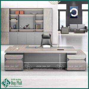 Bàn giám đốc giá rẻ KT 1.6m x1.8m mặt rộng 80cm (BGD-05)