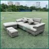 Sofa góc thông minh kt 1m6x2m2 không bàn (SFG-10)