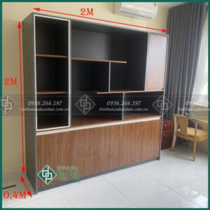 Tủ giám đốc cao cấp kt 2mx2m sâu 40cm (TGD-03)