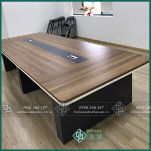 Bàn họp văn phòng giá rẻ KT 1m4x3m (BHCG-04)