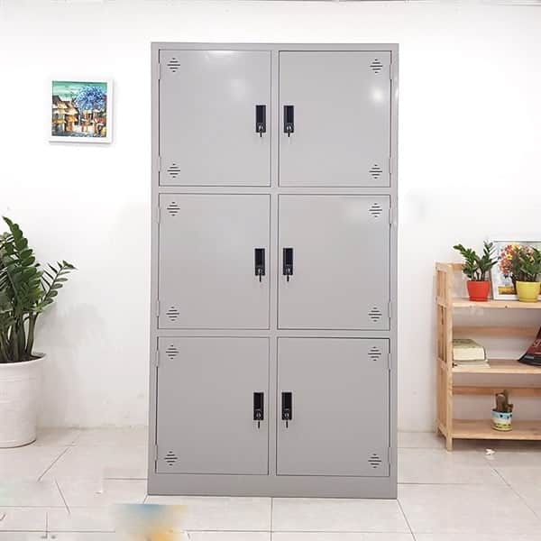 Tủ locker 6 ngăn bền chắc giá rẻ (TLK-01)