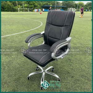 Ghế trưởng phòng cao cấp bọc da (GGD-03)