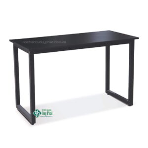 Bàn chân sắt chữ u màu óc chó kt 1m2x60 cao 75cm (BCSU-04)
