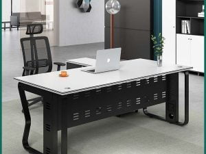 Bàn giám đốc chân sắt nhập khẩu (BGD-04)