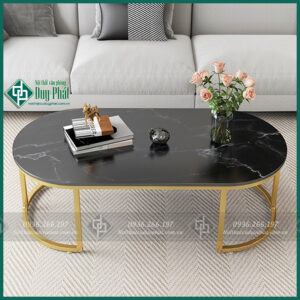 BÀN SOFA BẦU DỤC MẶT ĐÁ CAO CẤP (BSFDP22)
