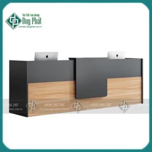 quầy lễ tân đẹp mẫu 2023 ( QLT16)