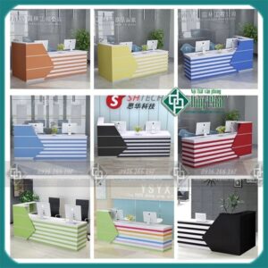 quầy lễ tân đẹp mẫu 2023 ( QLT12)