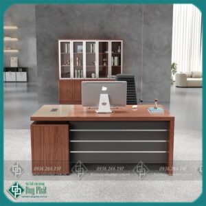 Bàn giám đốc có hộc KT 70x1m4 (TP-01)