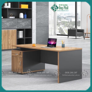 Bàn giám đốc có hộc KT 70x1m4 (TP-02)