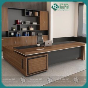 Bàn giám đốc cao cấp (BGDL-10) KT 1M2X1M8 MẶT RỘNG 70CM