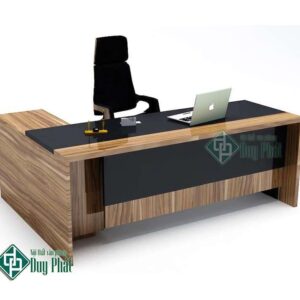 Bàn giám đốc chữ L kích thước 1m2x1m8 mặt rộng 70cm (BGDL-15)