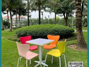 Ghế nhựa cafe sân vườn DP350