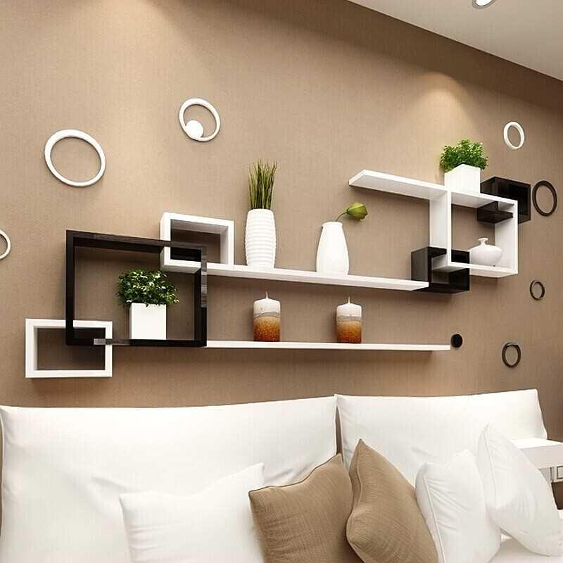 Kệ treo tường phù hợp với không gian nhỏ