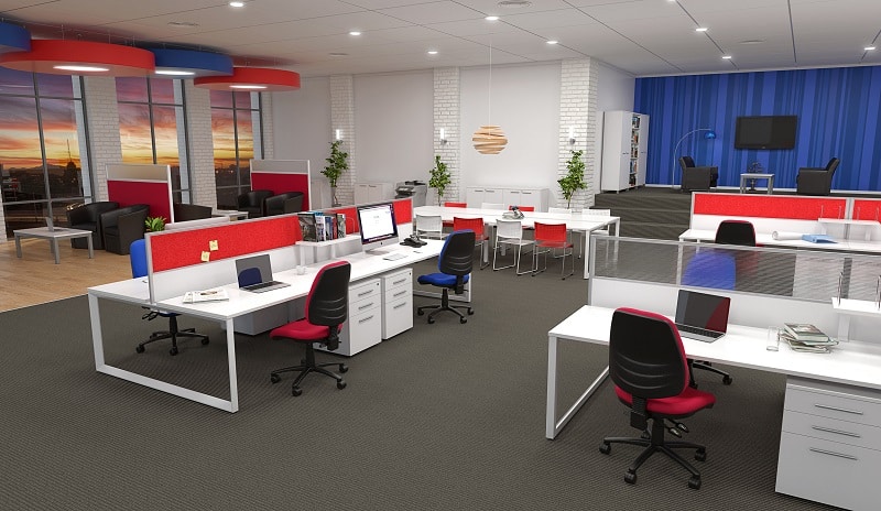 Showroom nội thất văn phòng gần đây