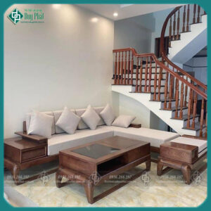 Sofa chữ L gỗ sồi – SFDP155